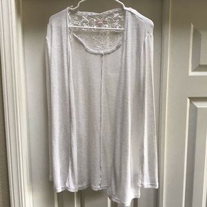 Cape Juby White Lace Cardigan